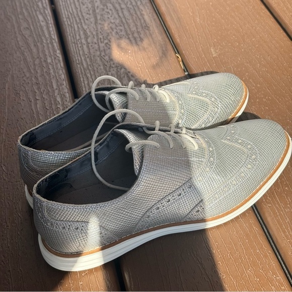 Cole Haan Grand OS silver brogues size 7 - Picture 7 of 8